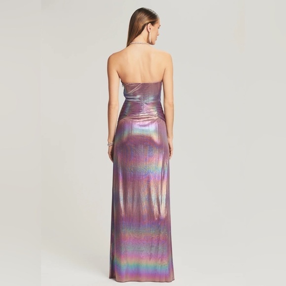 RETROFETE Soleil Dress In Lilac Aurora - Picture 5 of 10